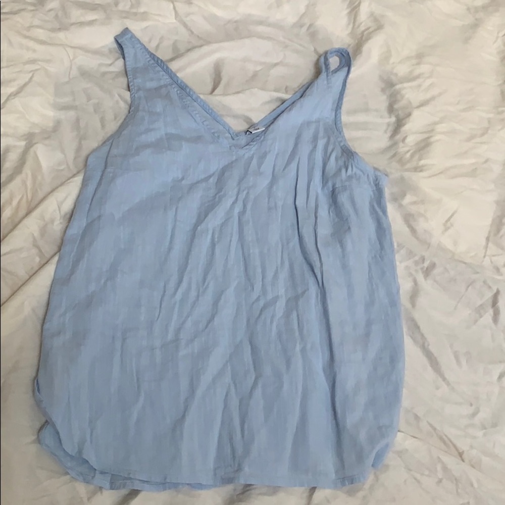V neck tank top